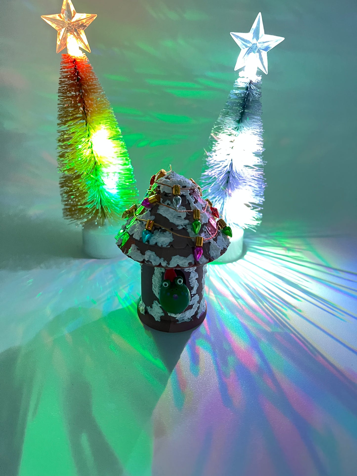 Christmas Holiday Miniature House