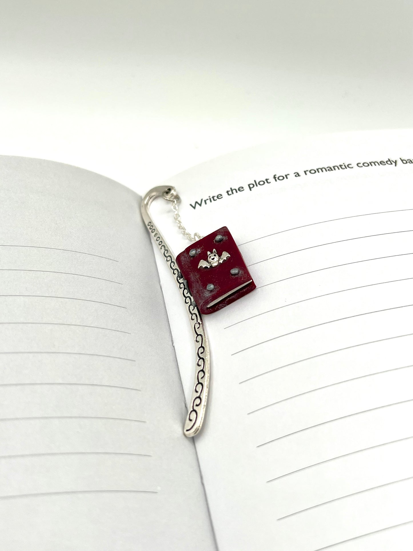 Miniature Bat Book Bookmark/Hairpin