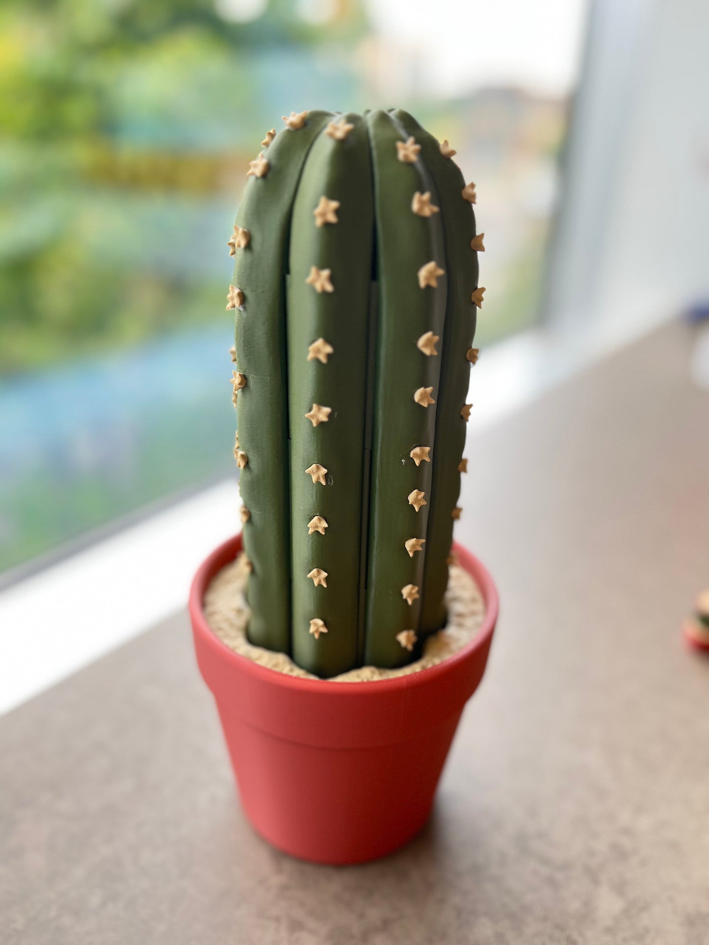 3D Cactus Plant Chess Set (magnetic)