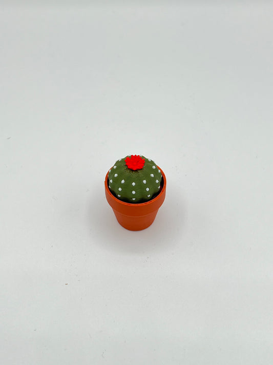 3D Mini Barrel Cactus Clicker