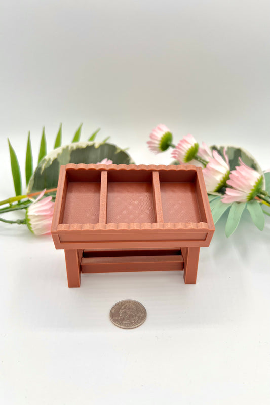 3D Miniature Food Market Bin