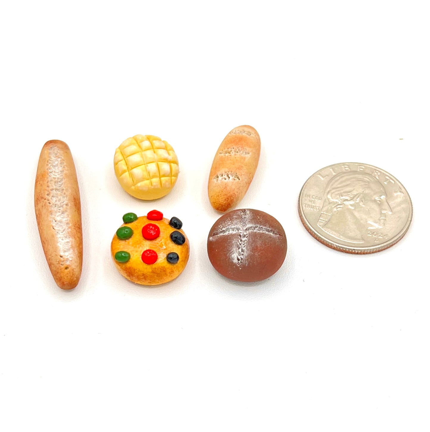 Miniature Bread Set (handmade)