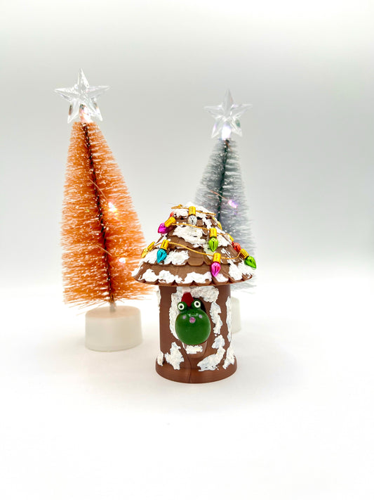 Christmas Holiday Miniature House