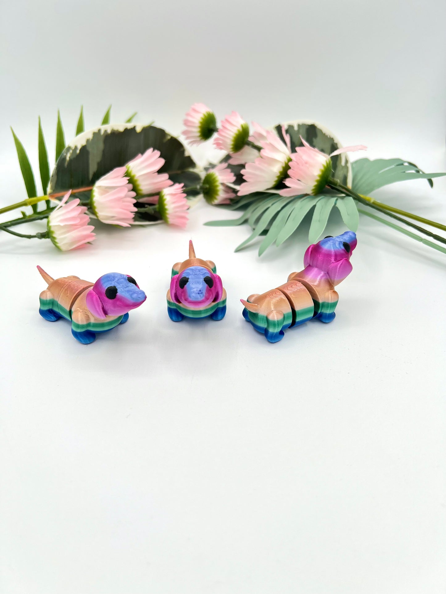 3D Mini Wiener Dog (Dachshund)