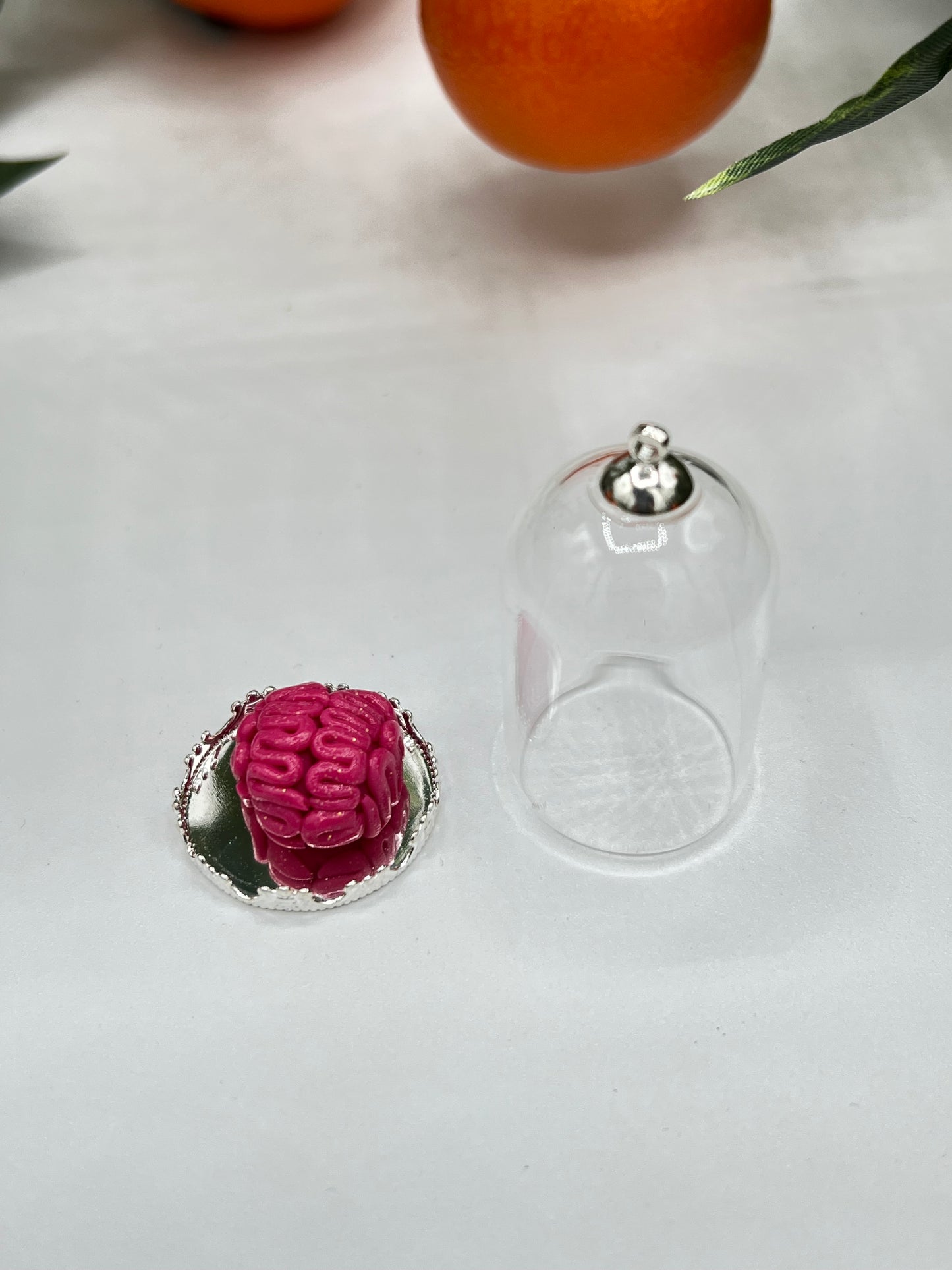 Miniature Handmade Brain in a Jar