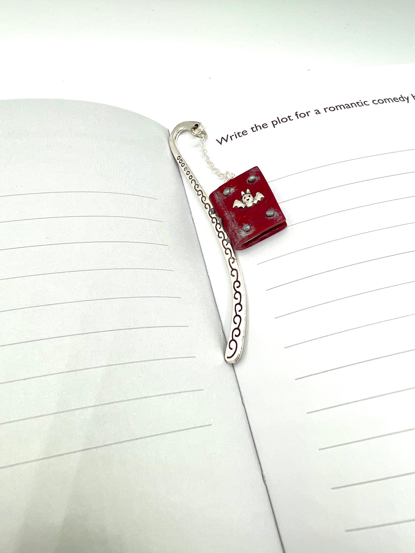 Miniature Bat Book Bookmark/Hairpin