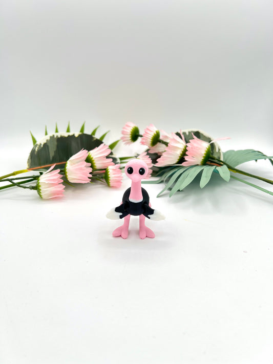 3D Mini Ostrich