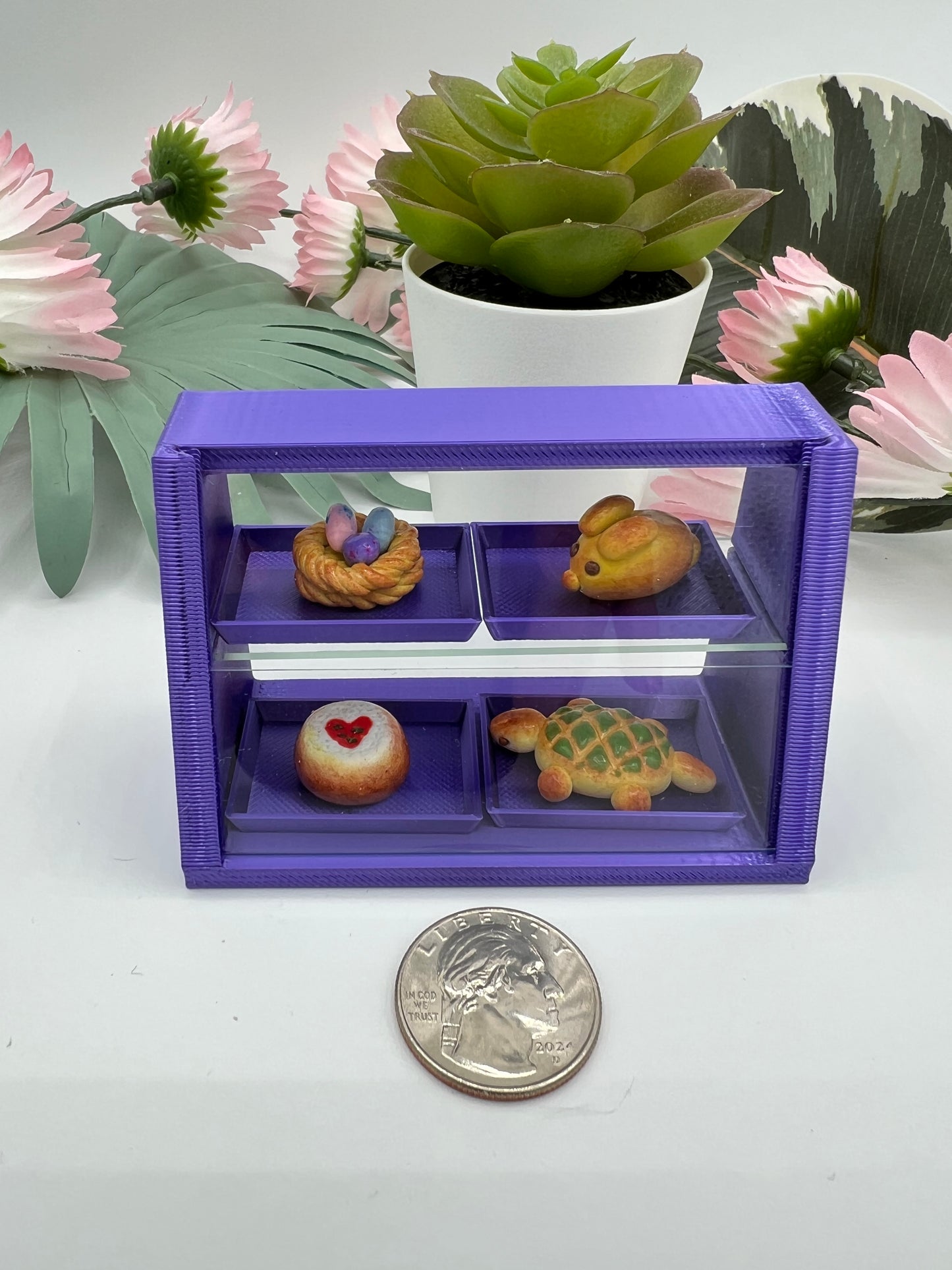 Bakery: Miniature Spring Pastry Case (St. Patrick’s Day & Easter)