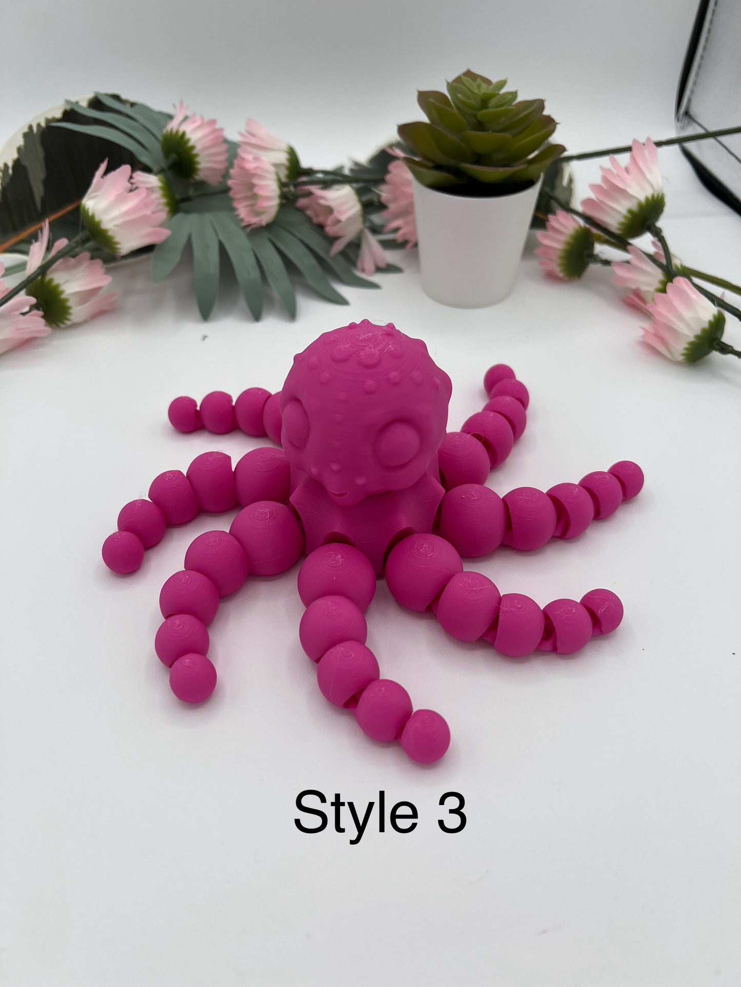 Articulated Baby Octopus - 3D Printed with Care