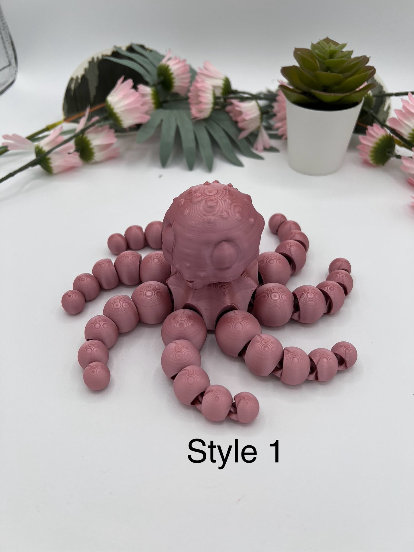 Articulated Baby Octopus - 3D Printed with Care