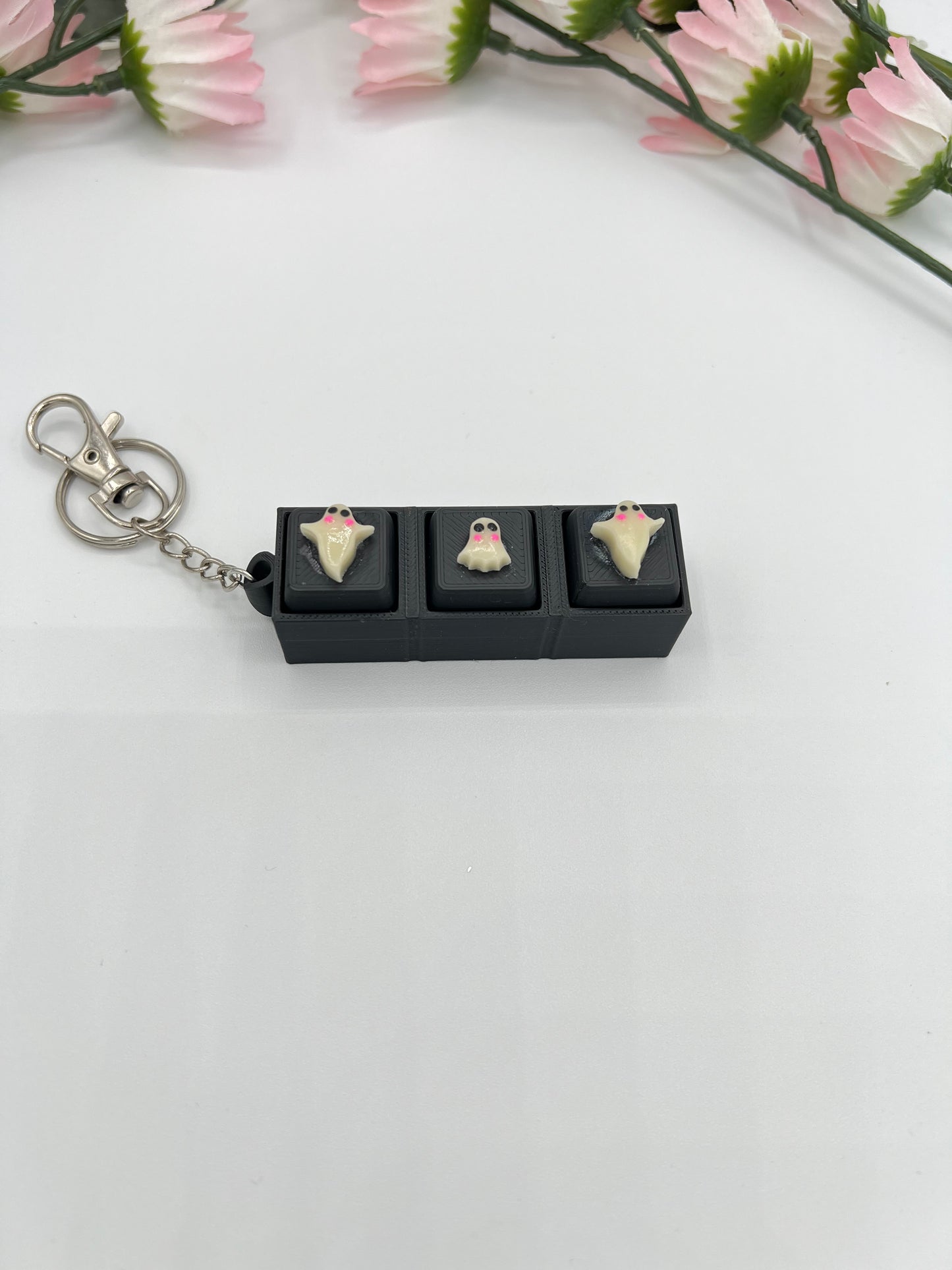 STL Digital File - Clicky Keycap - 3 Button Model