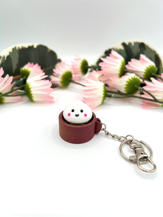 Bao Bun Guy - Mini Clicky Keychain Accessory